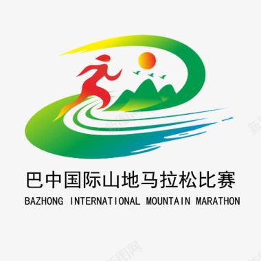 五一图案素材马拉松logo图标图标