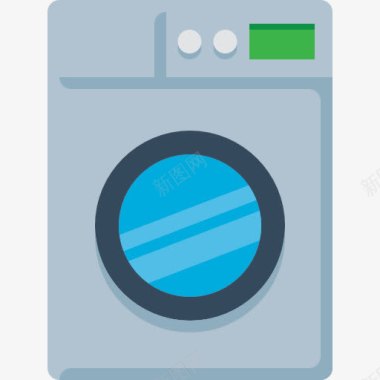 打扫清洁洗衣机图标图标
