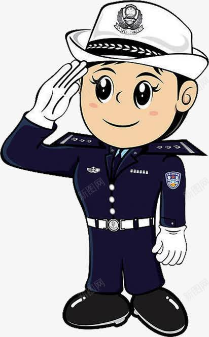 卡通可爱警官美女png免抠素材_88icon https://88icon.com 卡通 可爱 美女 警官