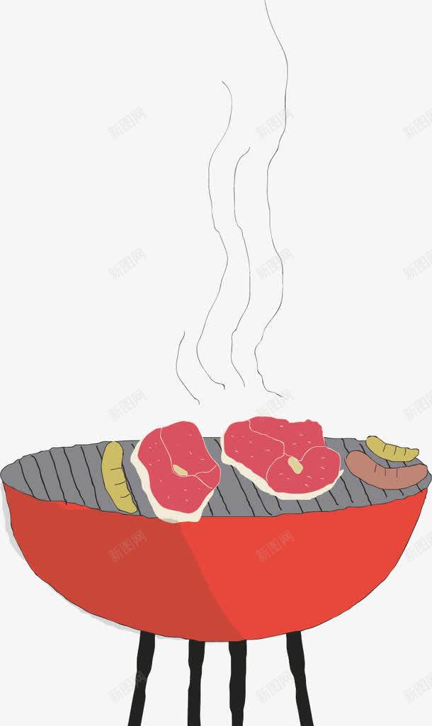 美味烧烤png免抠素材_88icon https://88icon.com 炭烧 烤肉 美味 食物