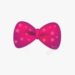 粉色蝴蝶结素材