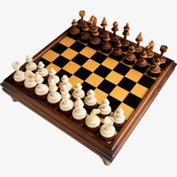 国际象棋黑白棋盘素材