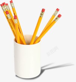 笔架里的铅笔教师节素材