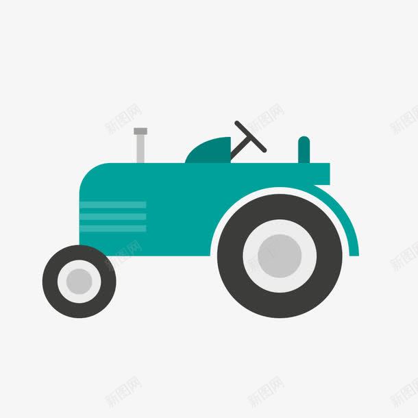 拖拉机png免抠素材_88icon https://88icon.com 卡通 手绘 拖拉机 车子