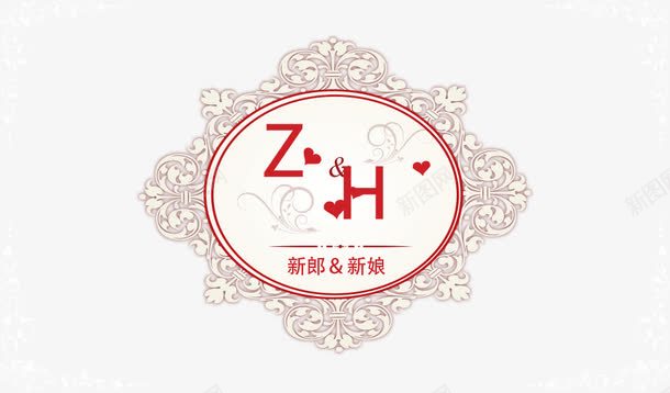 花纹字体logo矢量图ai免抠素材_88icon https://88icon.com logo设计 婚礼logo 婚礼logo设计 字体 矢量logo 矢量婚礼logo 花纹 矢量图