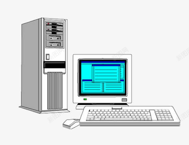 电脑矢量图ai免抠素材_88icon https://88icon.com 办公 处理 文件 计算机 矢量图