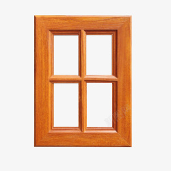 木制欧式窗户素材