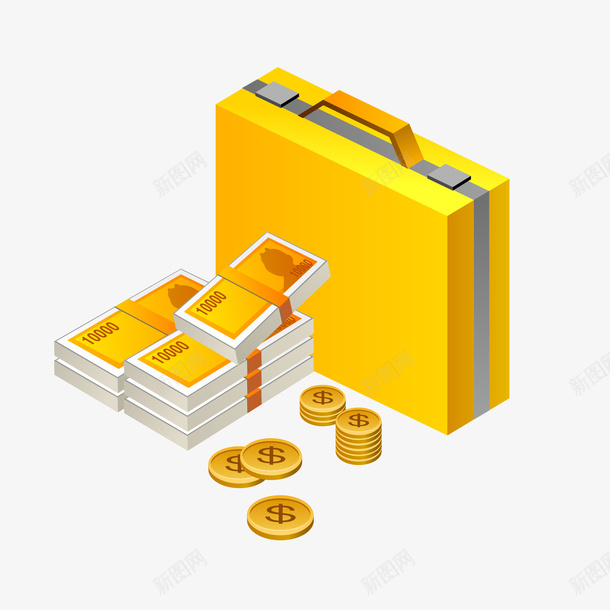 手绘一箱金币矢量图eps免抠素材_88icon https://88icon.com png免抠图 创意 卡通 手绘 时尚 箱子 金币 钱 矢量图