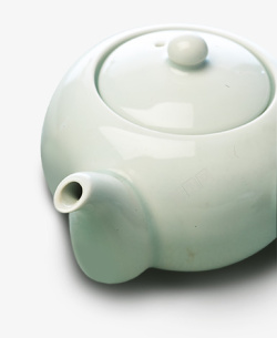 白瓷茶壶装饰图案素材
