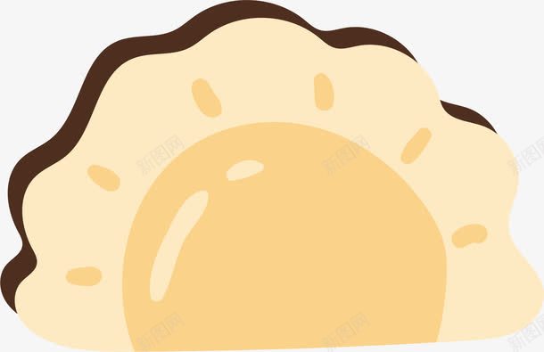 蛋黄水饺png免抠素材_88icon https://88icon.com 卡通 水饺 水饺卡通 水饺速写 蛋黄 饺子