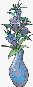 花卉插画风格素材