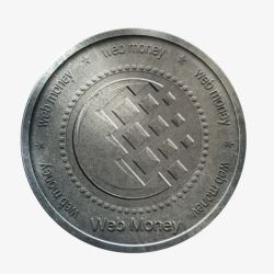 硬币银网上银行支付系统硬币素材