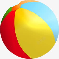 彩色球状热气球素材