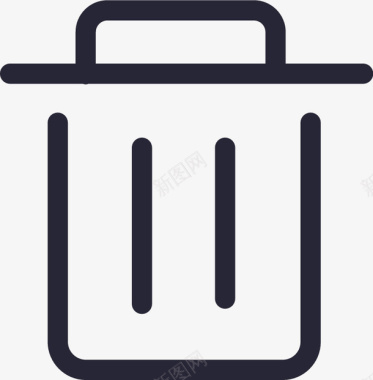 垃圾删除图标已删除图标图标