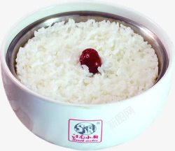 红枣米饭碗具快餐素材