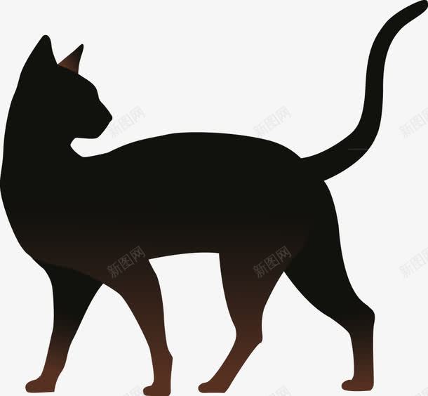 猫png免抠素材_88icon https://88icon.com 动物 动物剪影 猫