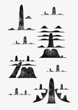 创意字体上善若水素材