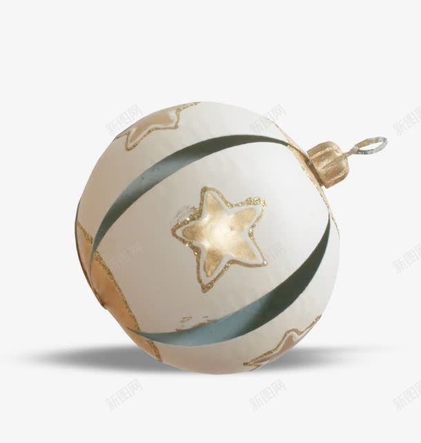 圣诞风铃的球png免抠素材_88icon https://88icon.com 五角星印花球 圣诞球 球 类似灯笼的小球