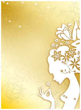 欧式花纹38妇女节女人节海报背景背景
