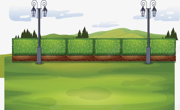 公园静谧的一角png免抠素材_88icon https://88icon.com 公园的一角 矢量素材 静谧 饭后散步