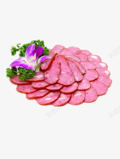 哈尔滨红肠png免抠素材_88icon https://88icon.com 凉菜 美食 肉肠 腊肠 菜肴 香肠