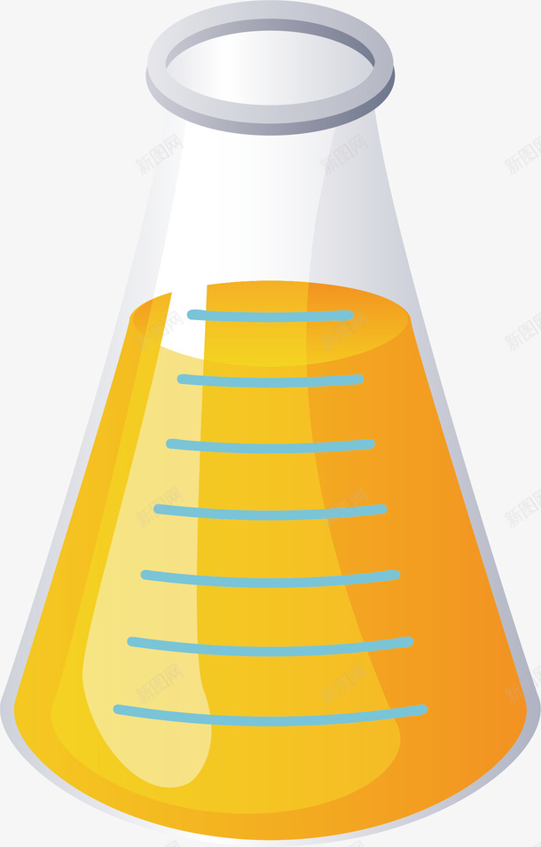 量瓶矢量图ai免抠素材_88icon https://88icon.com png 化学 矢量素材 药剂 量瓶 矢量图