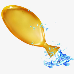 鱼肝油产品实物素材
