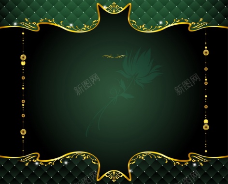 欧式花纹矢量图背景