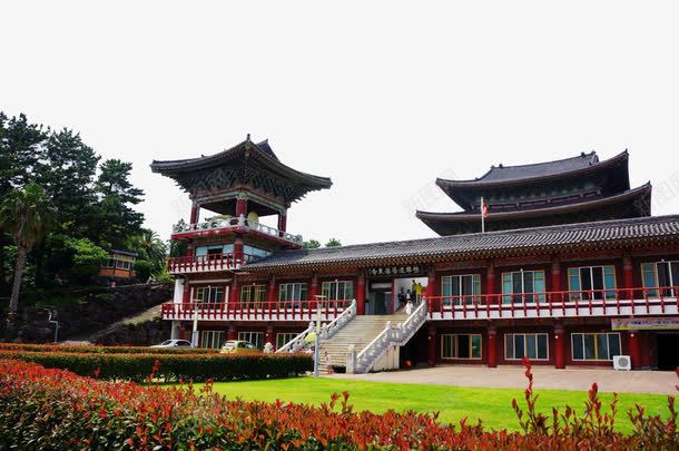 著名药泉寺png免抠素材_88icon https://88icon.com 旅游景区 济州岛 济州岛药泉寺 著名景点 著名药泉寺