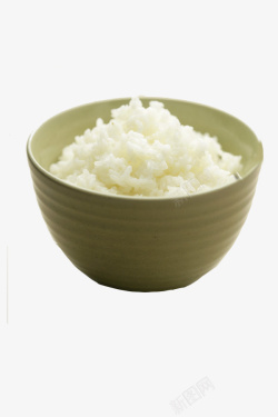 一碗大白米饭素材