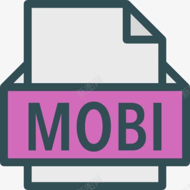 机密的文件Mobi图标图标