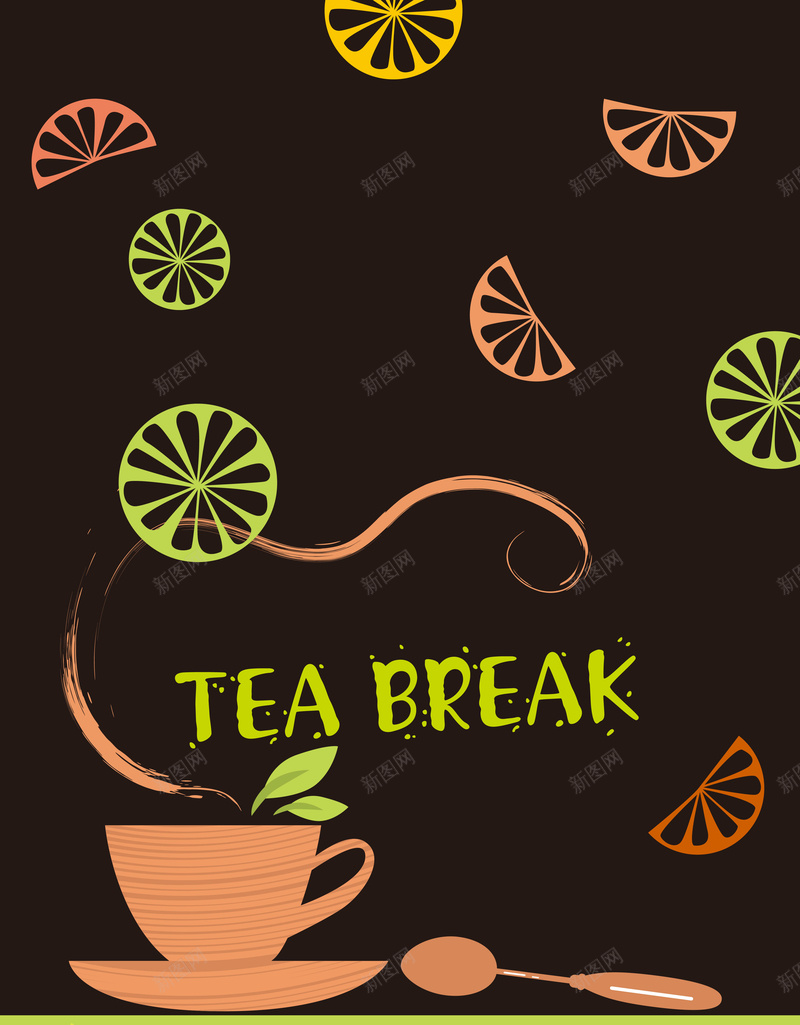 矢量食品咖啡柠檬背景ai设计背景_88icon https://88icon.com 创意 卡通 咖啡 咖色 手绘 柠檬 矢量 童趣 背景 食品 矢量图