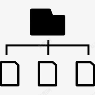 字体文件连接文件夹数据图标图标