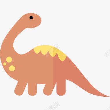 玩具恐龙梁龙图标图标
