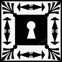 锁眼锁眼广场标图标高清图片