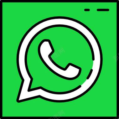 社交聊天WhatsApp图标图标