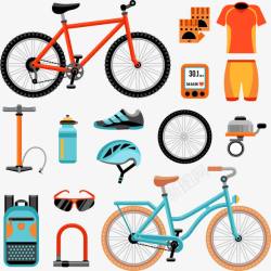 自行车运动设备素材