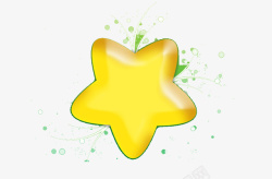 星星星空五角星素材