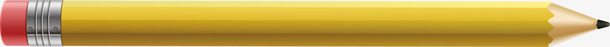 黄色卡通铅笔png免抠素材_88icon https://88icon.com 书写 写字 写字笔 卡通 卡通铅笔 装饰图案 黄色铅笔
