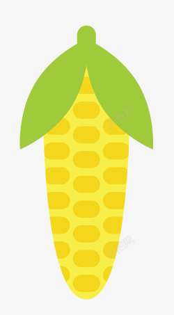 玉米矢量图素材