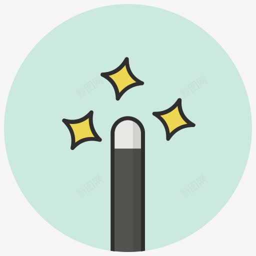 魔术咒语工具魔杖向导绘图工具png免抠素材_88icon https://88icon.com Magic spell tool wand wizard 向导 咒语 工具 魔术 魔杖