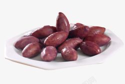 养生紫薯食物素材