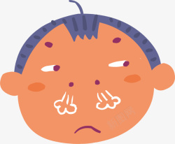 卡通男孩矢量图素材