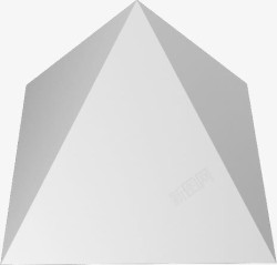 立体几何3D石膏画笔素材