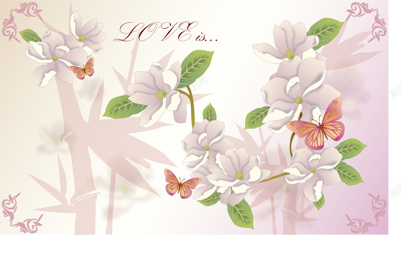花卉花朵手绘矢量背景图ai设计背景_88icon https://88icon.com 卡通 手绘 浪漫 童趣 花卉 矢量图