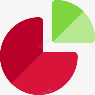 营销素材饼图图标图标