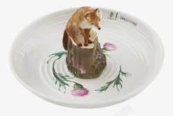 创意陶瓷碗里的动物素材