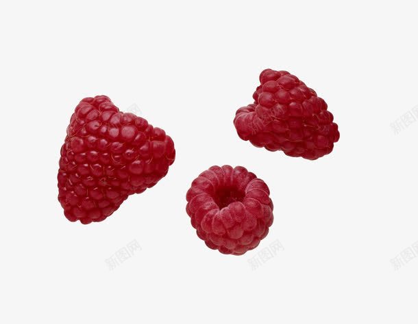 红色的树莓png免抠素材_88icon https://88icon.com 果实 树莓 水果 红色 蔬菜 食物