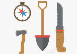 刀具野营工具素材