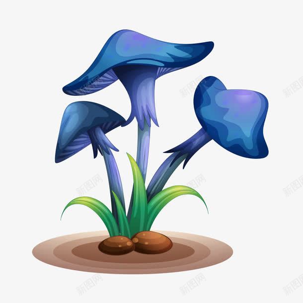 卡通精美梦幻蘑菇png免抠素材_88icon https://88icon.com 卡通 梦幻 精美 蘑菇